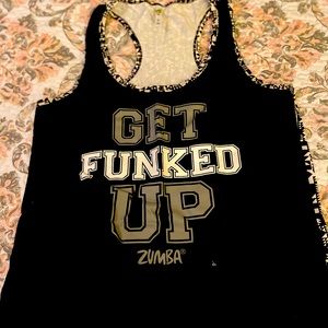 Zumba fitness tank top